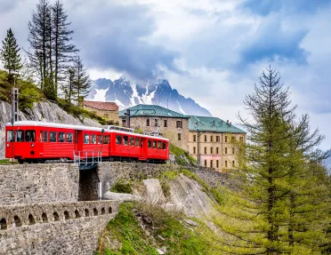 Train Swiss Alps
