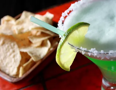 Chips and margarita