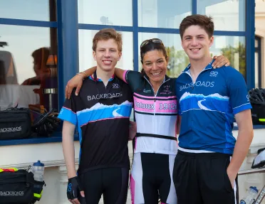 Three Backroads Guests Smiling