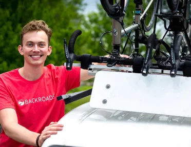 Backroads Leader Van Bikes Roof Rack 