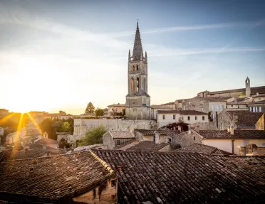 Sunrise Over Buildings