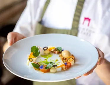 Gourmet Dish Served by Chef Scotland