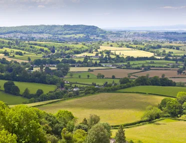 Valley Farmland England