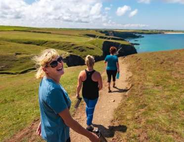 Walking Down to Coast England