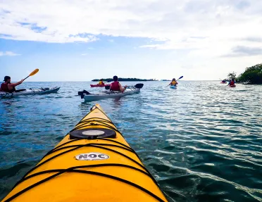 Kayaking Belize