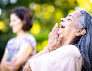 Backroads Guest Laughing