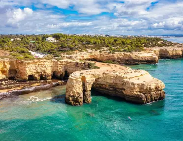Edge of a cliff by the ocean