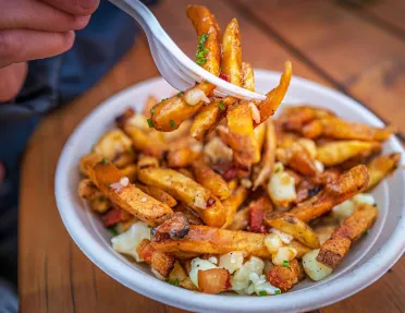 Bowl of poutine