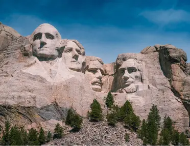 Mount Rushmore in South Dakota