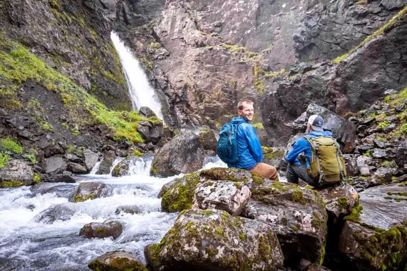 Iceland Ocean Cruise Walking &amp; Hiking Tour - Waterfall Canyon