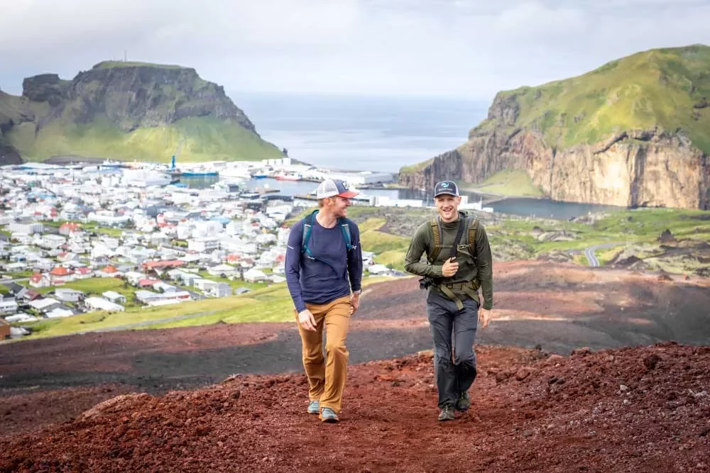 Iceland Ocean Cruise Walking &amp; Hiking Tour - Heimaey island hiking