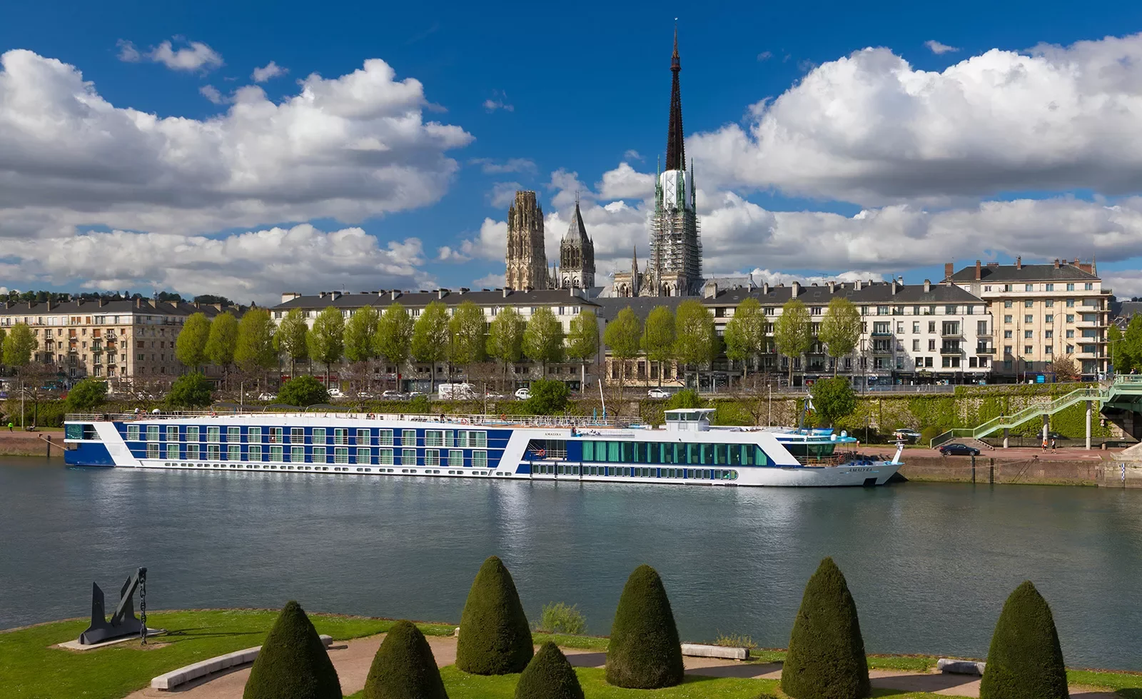 Cruise Ship on Seine River