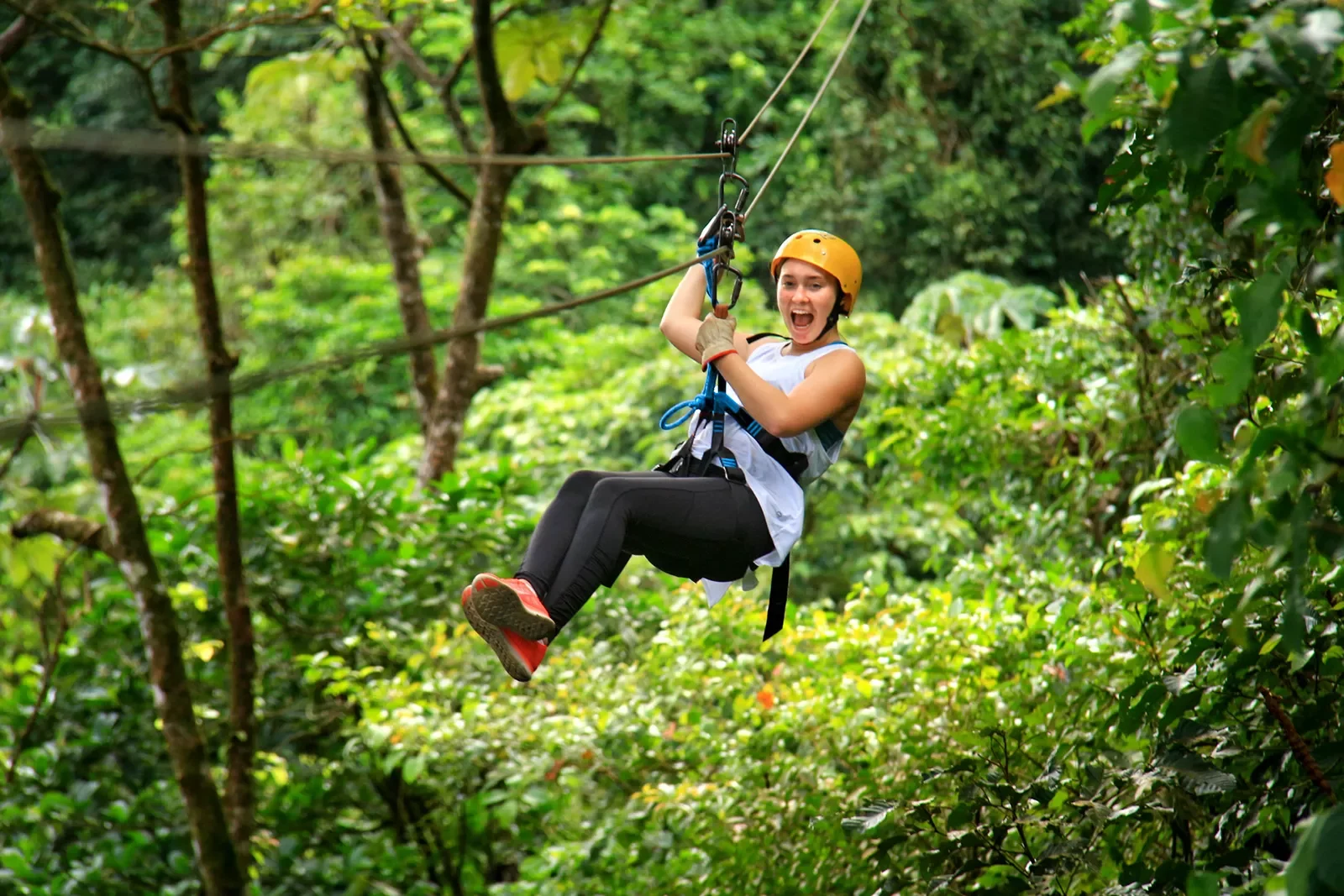 Ziplining Big Smile Costa Rica
