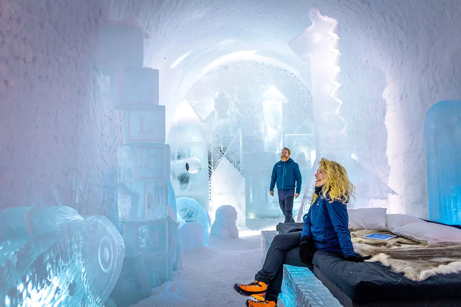 Ice Sculpture Room Finland