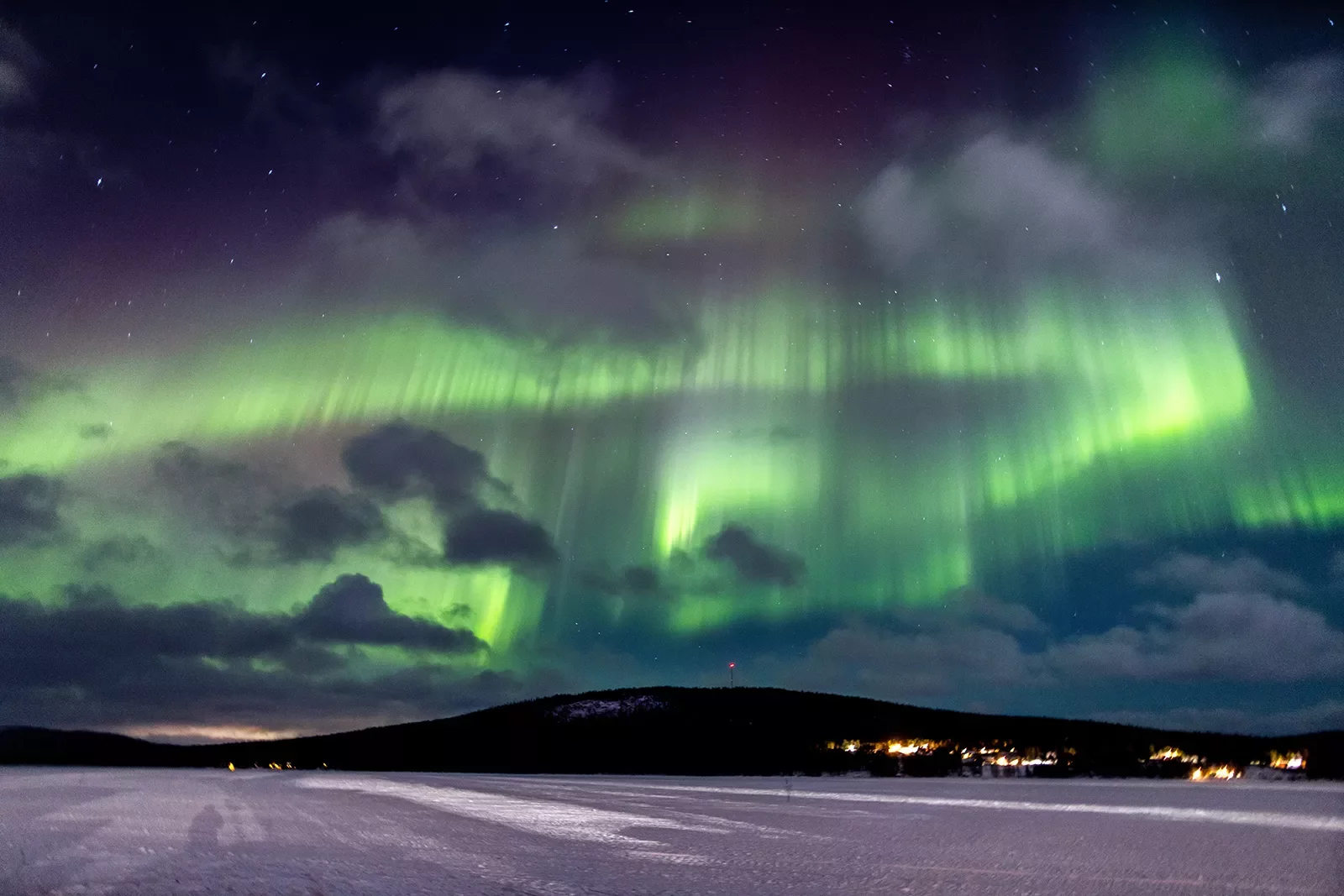 Aurora Borealis Lights Arctic