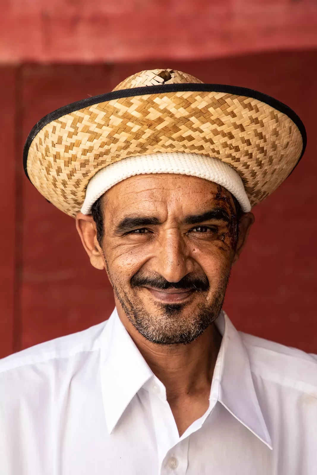 Portrait of Moroccan man