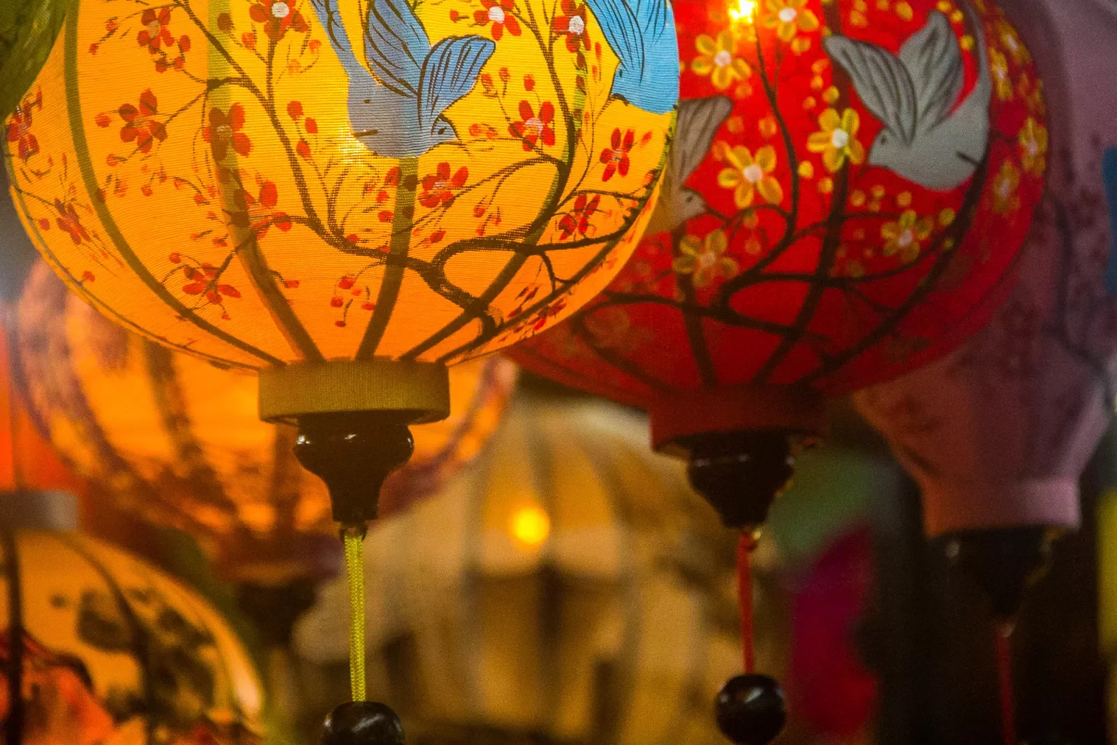 Traditional lanterns in Vietnam