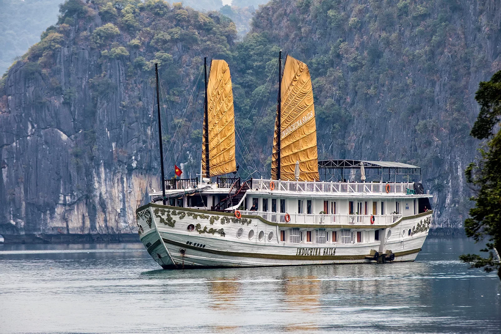 Boat in Halong Bay