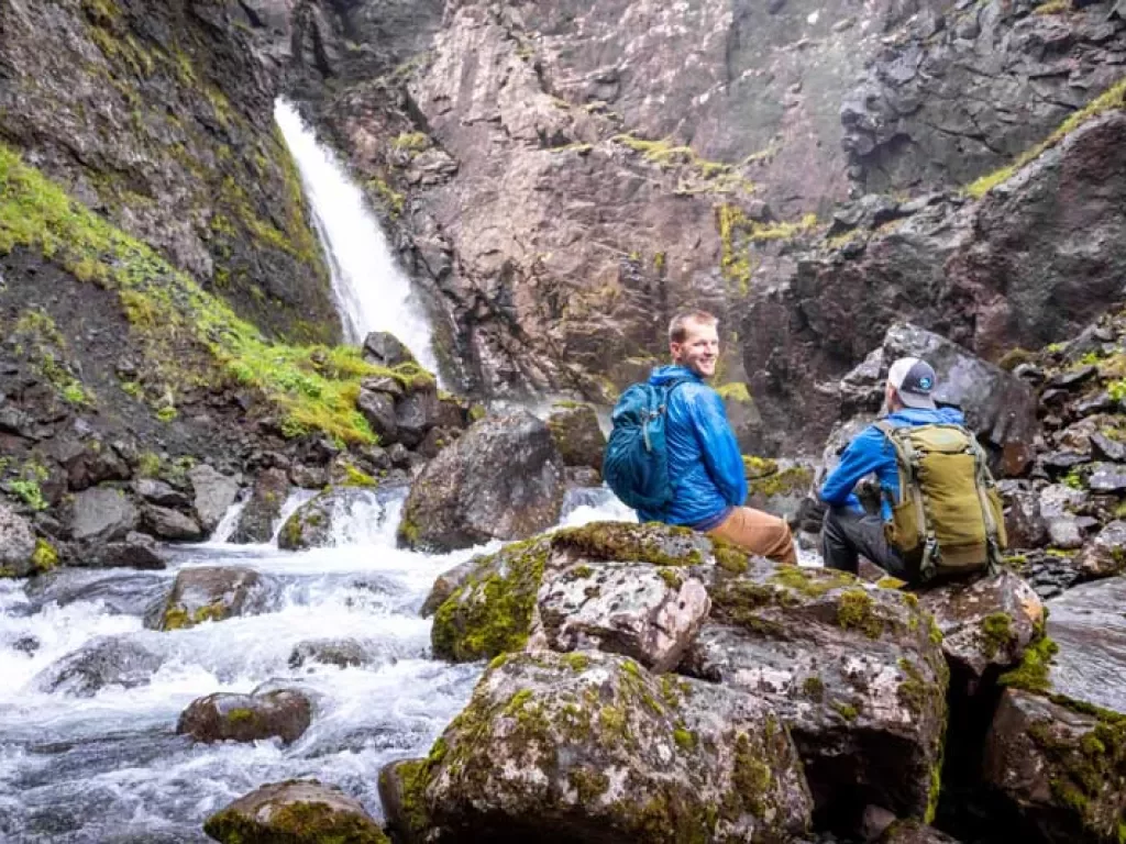 Iceland Ocean Cruise Walking & Hiking Tour - Waterfall Canyon