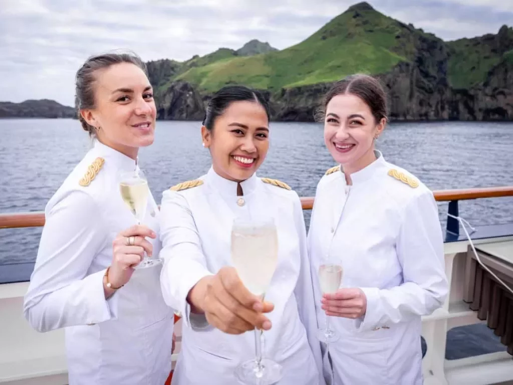 Iceland Ocean Cruise Walking & Hiking Tour - Ponant Ship Staff