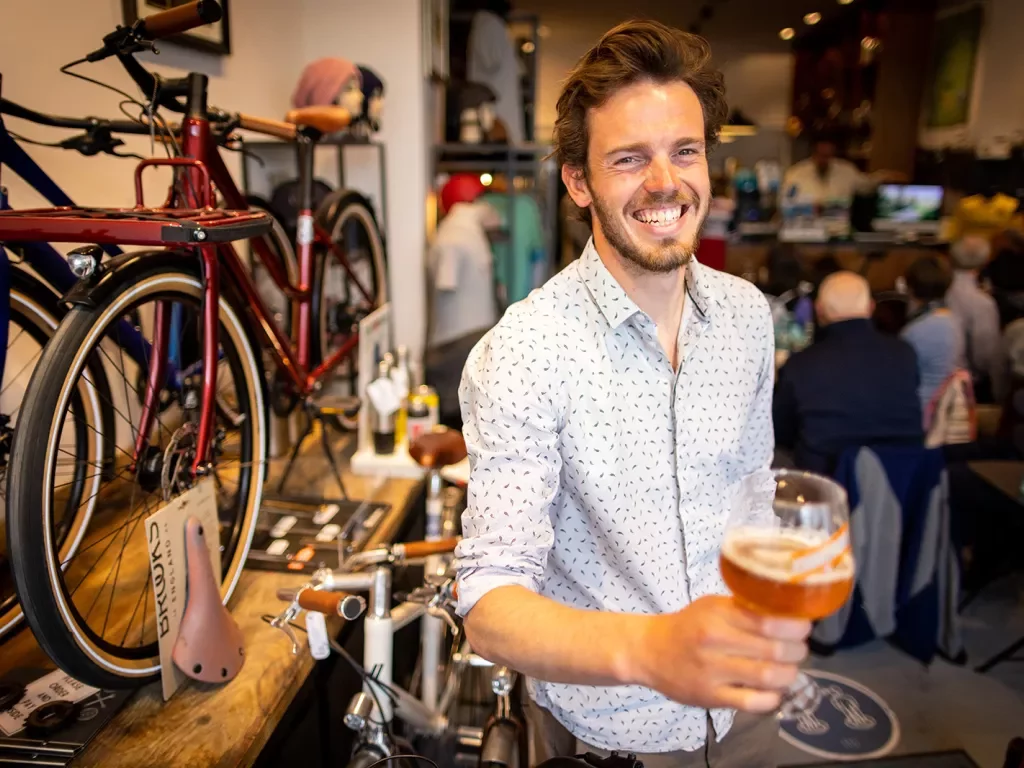 Bike Shop Serving Ale Netherlands