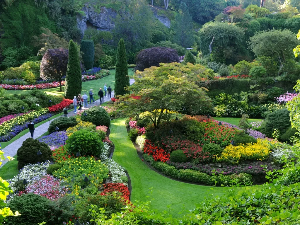 The Butchart Gardens in Victoria BC
