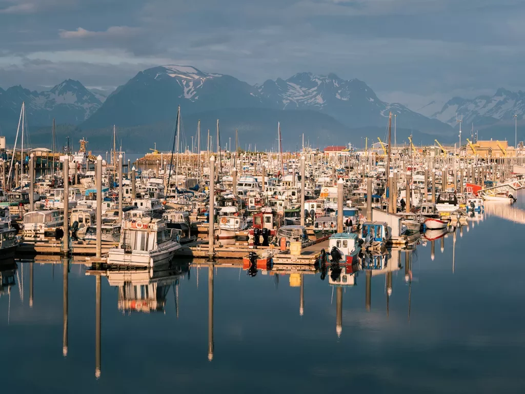 Harbor in Alaska