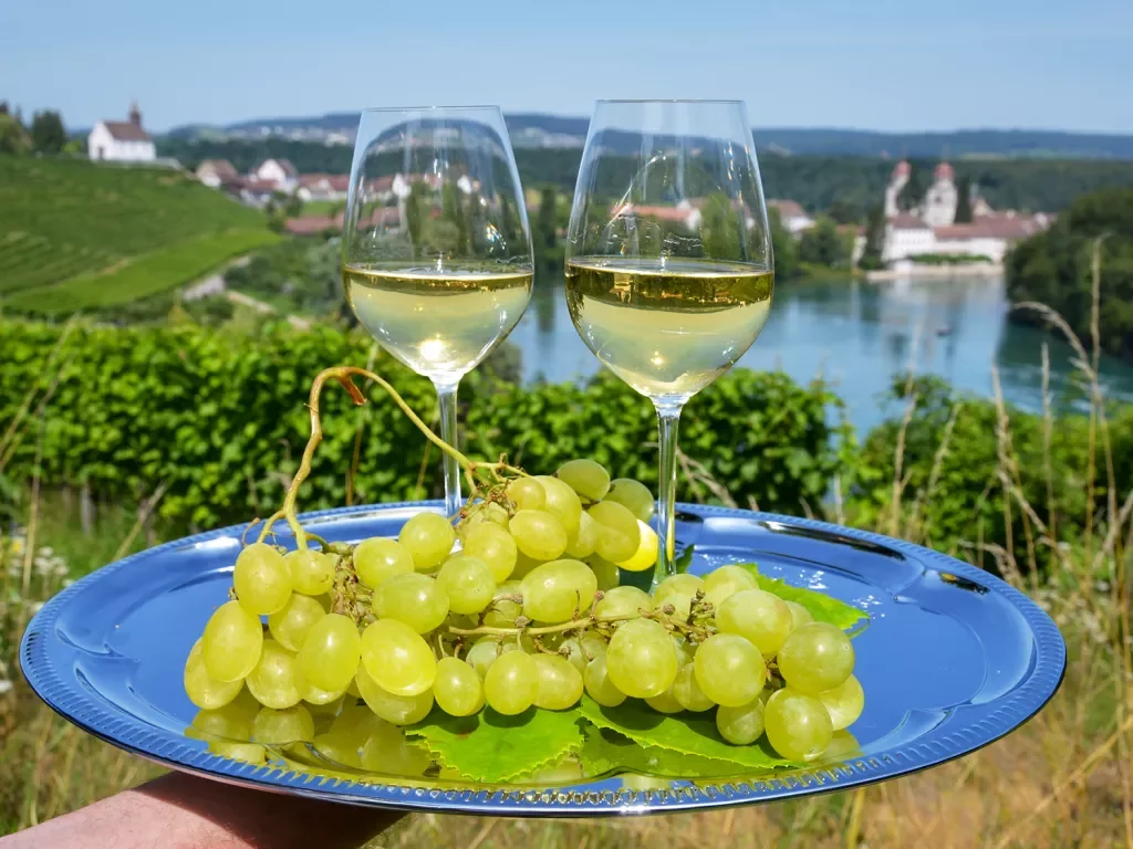 Grapes White Wine Platter River Bend