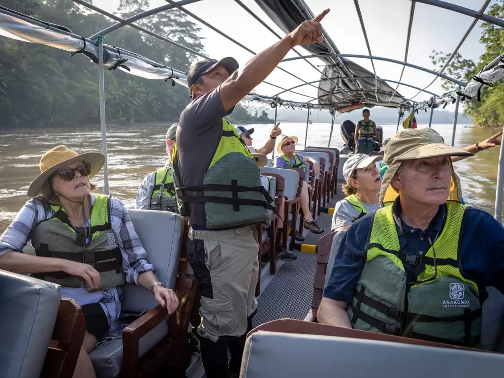 Passengers Amazon Boat