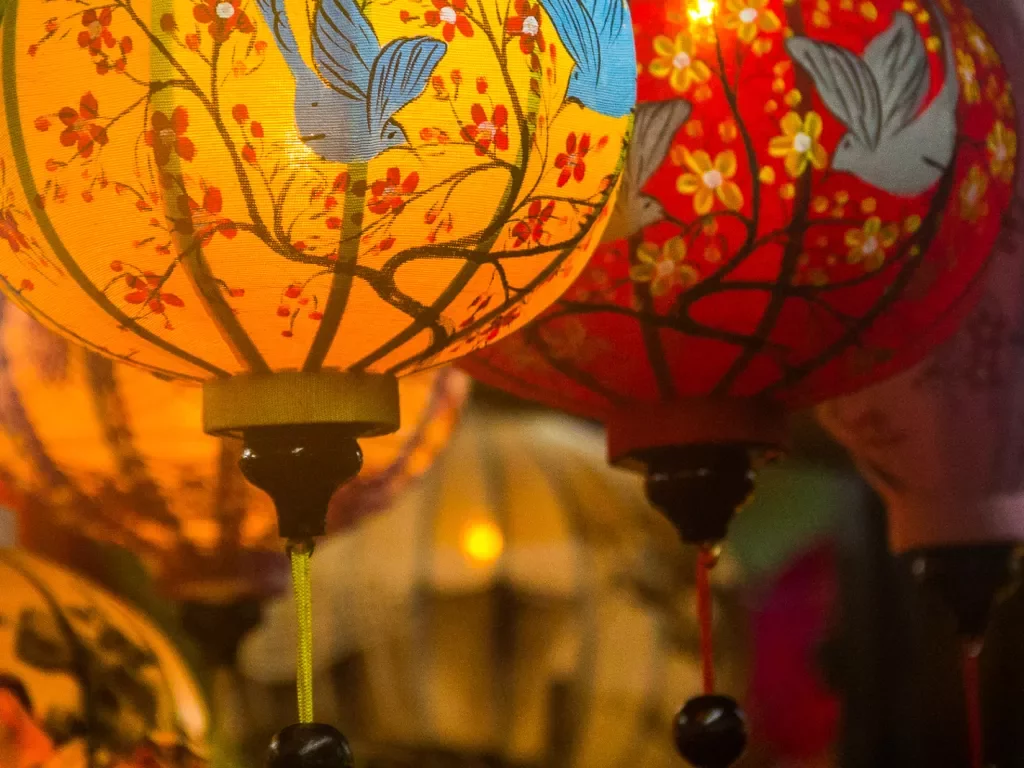 Traditional lanterns in Vietnam