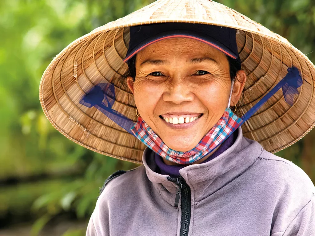 Local Vietnamese woman