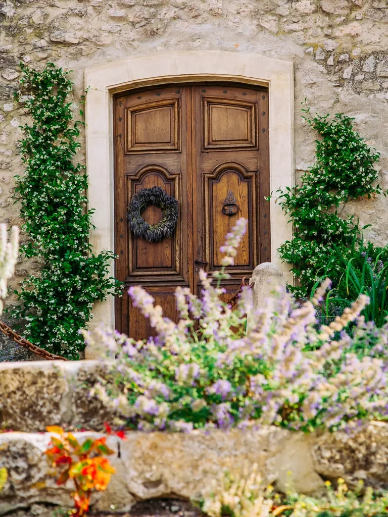 Door with Plants