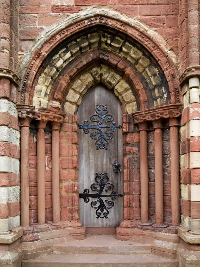 Large Door in Arches Scotland