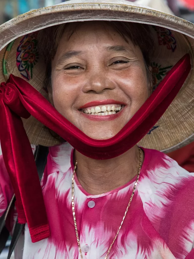 Local Vietnamese woman