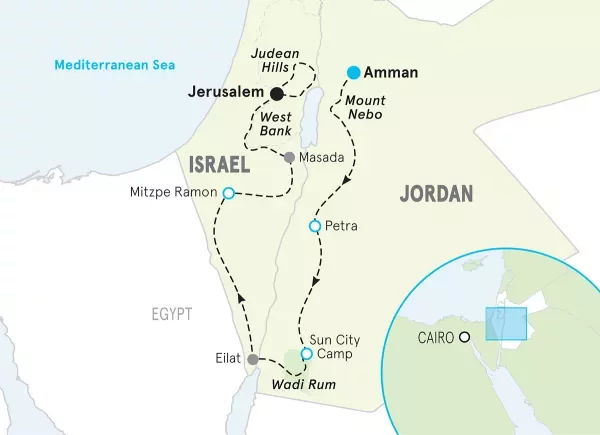 Israel, Jordan and Cairo - Middle East and Africa