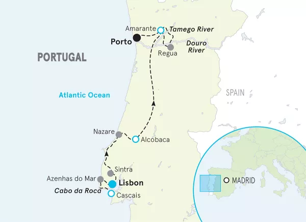 Portugal Easygoing Walking Tour