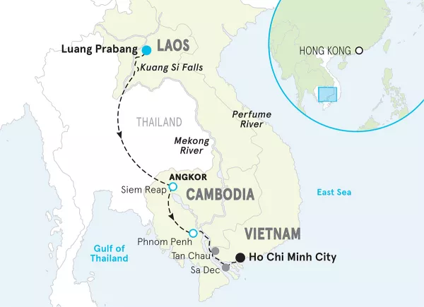 Cambodia map