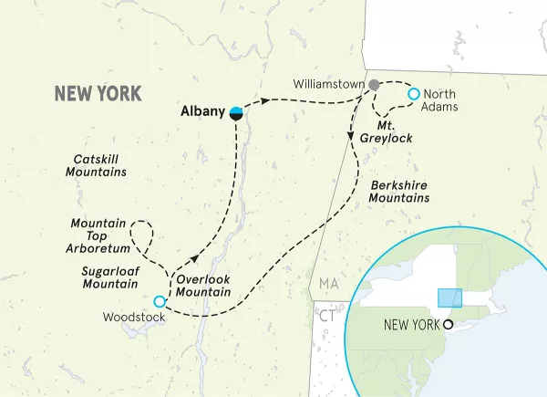 New York map