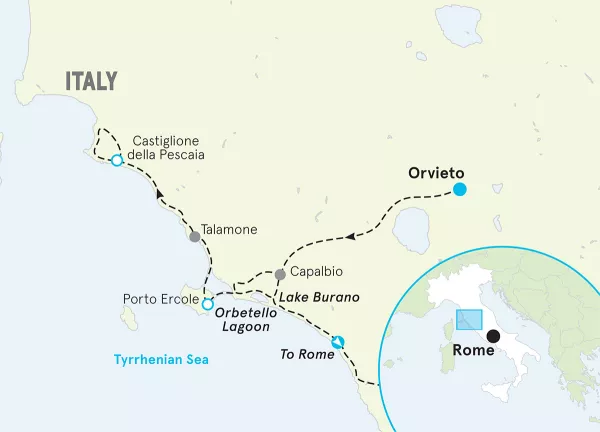 Tuscany Map