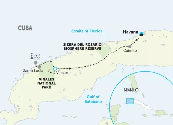 Cuba map