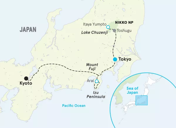 Japan map
