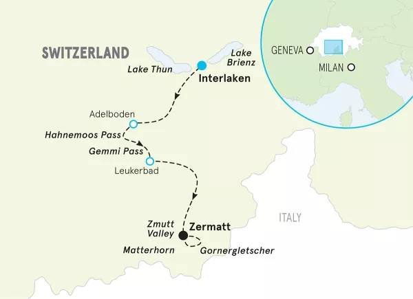 Switzerland Map