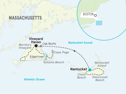 Martha's Vineyard & Nantucket Biking Tour