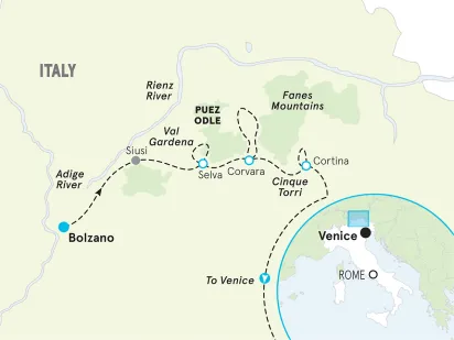 Italy Dolomites Family Multi-Adventure Tour