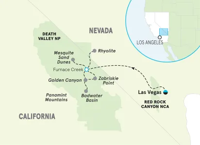 California Death Valley Biking Tour