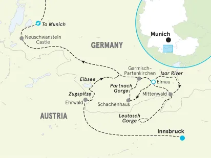 Germany and Austria Homebase Bavaria Walking and Hiking Tour