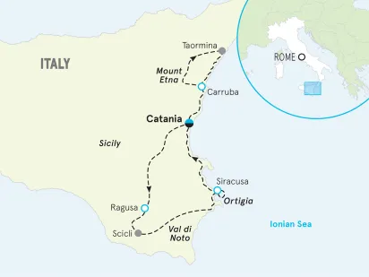 Italy Sicily Multi-Adventure Tour