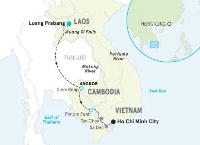 Cambodia map