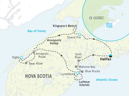 Nova Scotia Map