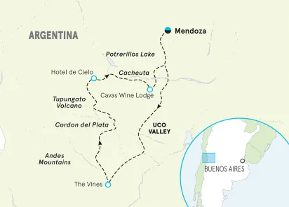 Argentina map